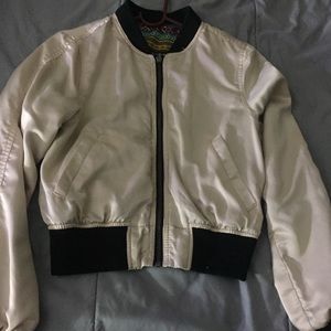 H&M REVERSE TRIBAL BOMBER JACKET